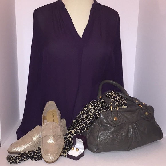 LUCKY BRAND GOLD NORDIC METALLIC LOAFER SZ 8.5 - Picture 2 of 7